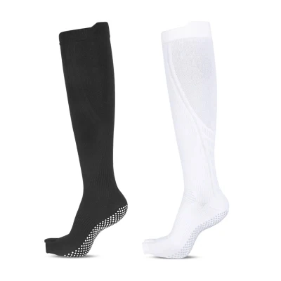 Rutschfeste Damen-Pilates-Barre-Krankenhaus-Yoga-Griffe, 2 Paar Socken