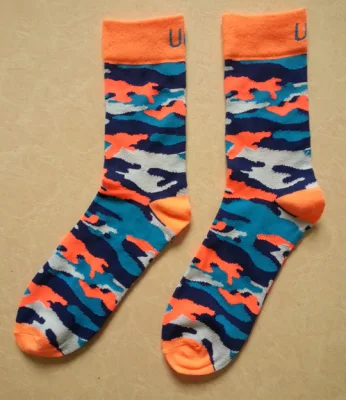 2020 Mode-Camouflage-Armee-Socken aus Baumwolle