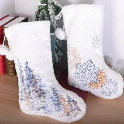 Weihnachtsbaum-Feiertags-Schneeflocken-Geschenksocken für Kinder