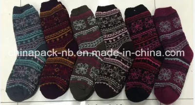 Herbst-Winter-Socken, Weihnachts-Samt, niedliche warme Socken für Zuhause